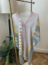 Dotty Beach Dress Cover-up. Size 10-20