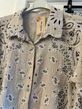 Bandana Paisley Trouser Shirt Co-ord