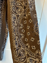 Bandana Paisley Trouser Shirt Co-ord