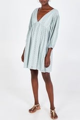 Baby Doll Dress with tie neck detail