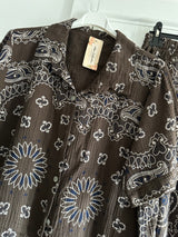 Bandana Paisley Trouser Shirt Co-ord