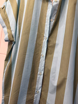 Gorgeous Stripe Shirt Dress 100% Cotton