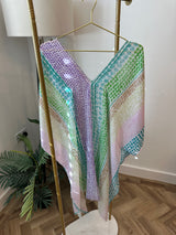 Dotty Beach Dress Cover-up. Size 10-20