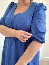 Tiered V-neck Midaxi Dress Sz 12-18