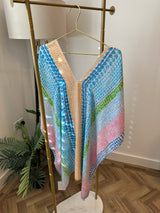 Dotty Beach Dress Cover-up. Size 10-20