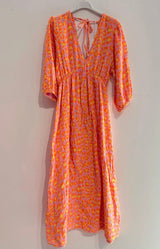 Leopard Dress 100% cotton - 8-18