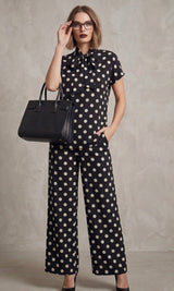 Polka Dot Two Piece Set Co-Ord - Wedding guest - Day at the races