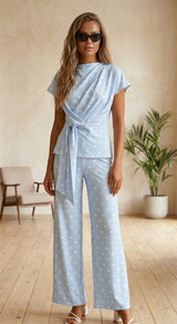 Polka Dot Pastel Co-ord - one size 6-10