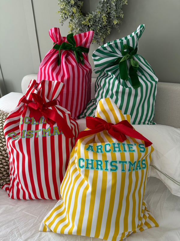 XL Fabric Christmas Gift Sack **FREE Personalisation**