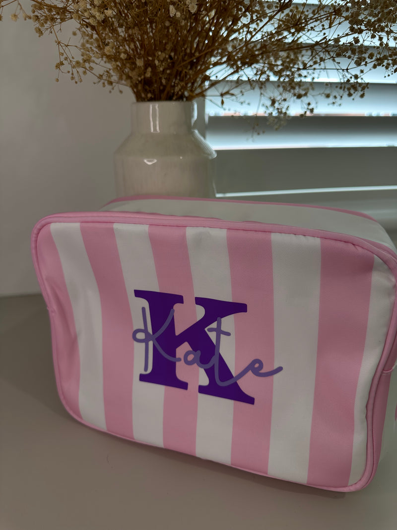 Large Initial with name - choose two colours - free personalisation