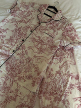 Ladies Toile Pyjamas- various colours - various sizes
