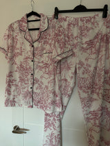 Ladies Toile Pyjamas- various colours - various sizes