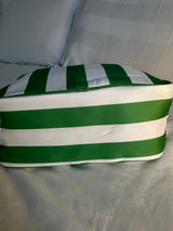 XL Stripe Nylon Pouch - Various Colours **Free personalisation**