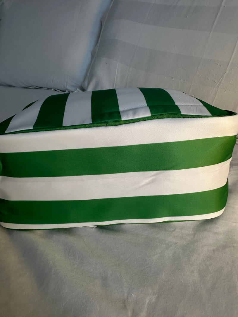 XL Stripe Nylon Pouch - Various Colours **Free personalisation**