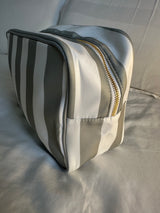 XL Stripe Nylon Pouch - Various Colours **Free personalisation**