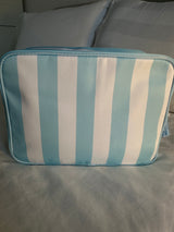 XL Stripe Nylon Pouch - Various Colours **Free personalisation**