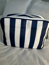 XL Stripe Nylon Pouch - Various Colours **Free personalisation**