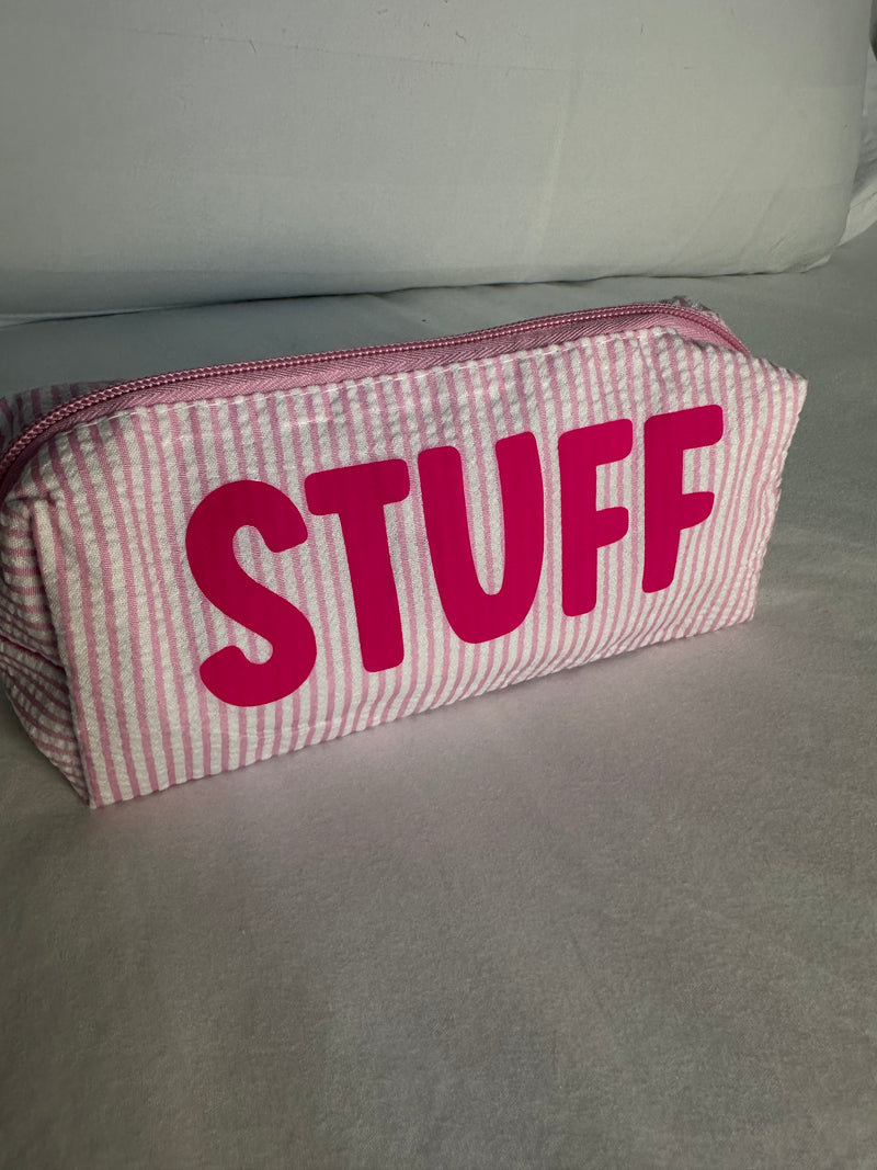 Baby Pink Pouch with Pink STUFF