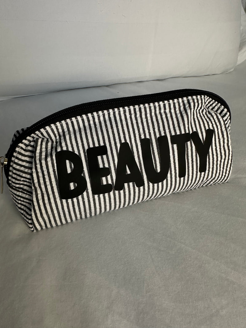 Black Pouch with Black BEAUTY