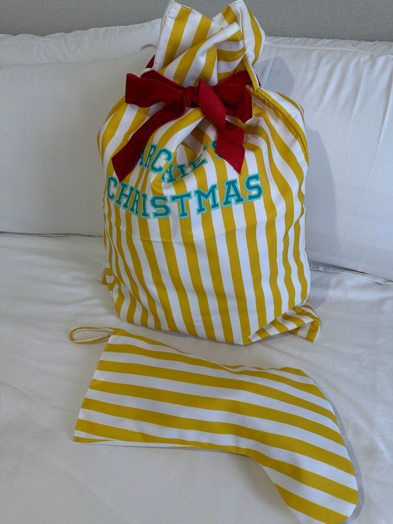 Christmas Stocking - Various colours - FREE PERSONALISATION
