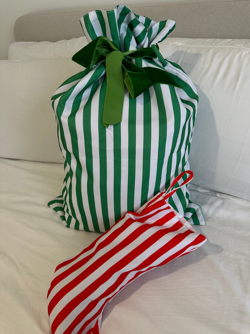 Christmas Stocking - Various colours - FREE PERSONALISATION