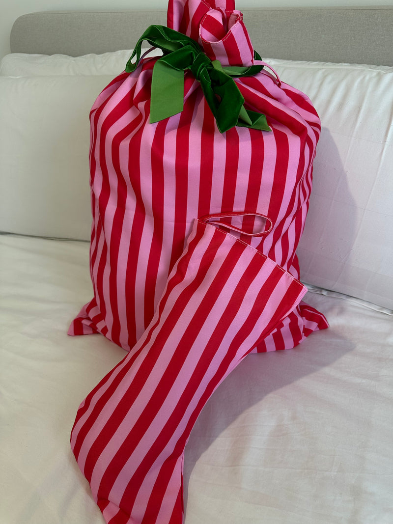 Christmas Stocking - Various colours - FREE PERSONALISATION