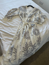 Sunflower Dressing Gown - XL up to size 14
