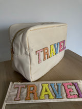TRAVEL Nude Duo Set - XL pouch & Clear pouch - ready to go