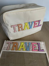 TRAVEL Nude Duo Set - XL pouch & Clear pouch - ready to go