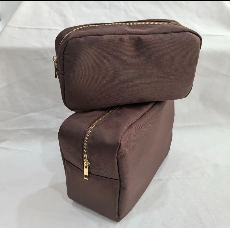 LIMITED EDITION chocolate brown pouch