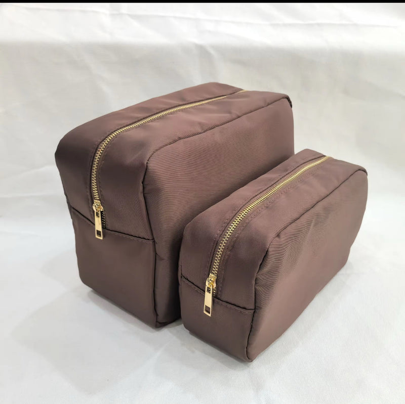 LIMITED EDITION chocolate brown pouch