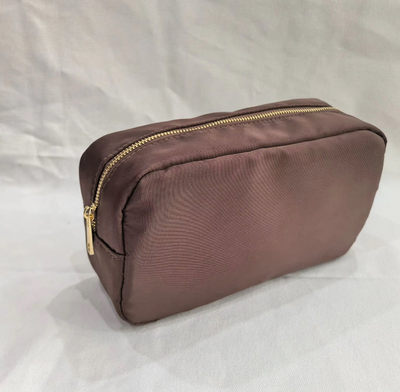 LIMITED EDITION chocolate brown pouch