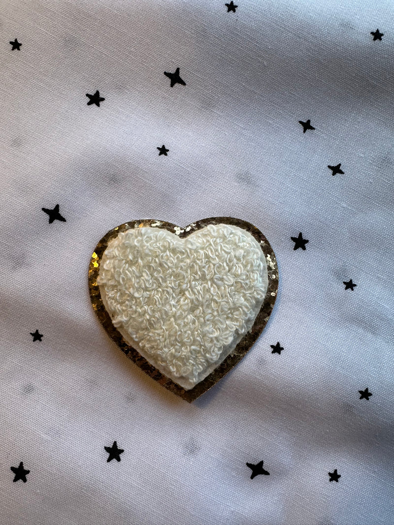 Heart Chenille Patch