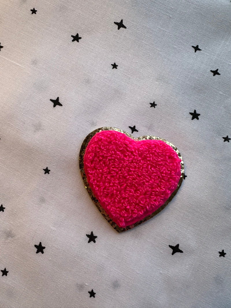 Heart Chenille Patch