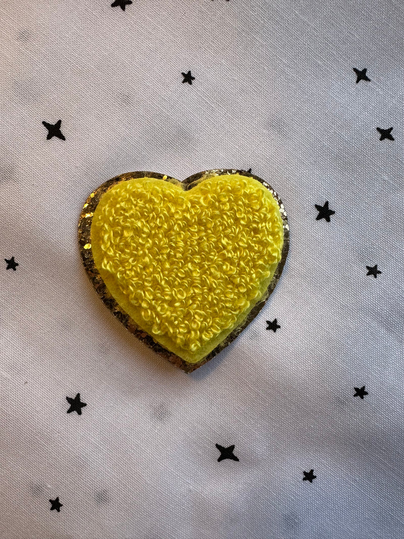 Heart Chenille Patch