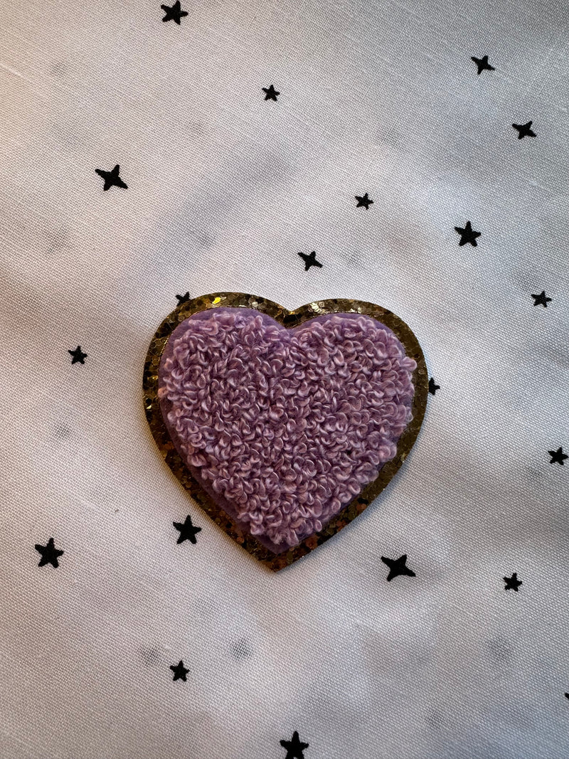 Heart Chenille Patch