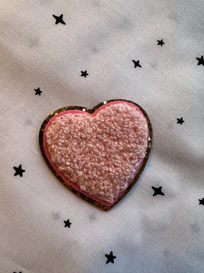 Heart Chenille Patch