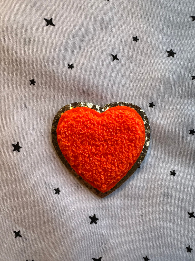 Heart Chenille Patch