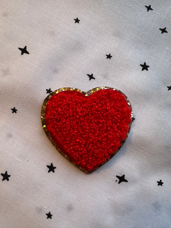 Heart Chenille Patch