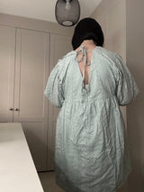Baby Doll Dress with tie neck detail
