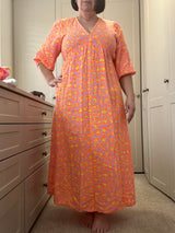 Leopard Dress 100% cotton - 8-18